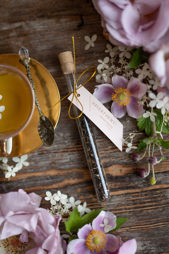 Fiolki i Saszetki Kawa i Herbata Fiolki podziekowania dla gosci weselnych  fiolka z herbatą lub kawą     02/geom/fiolka