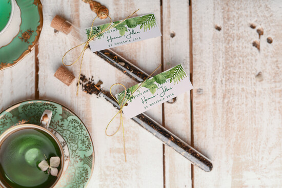 Fiolki i Saszetki Kawa i Herbata Fiolki upominki ślubne od pary młodej dla gości weselnych w formie aromatycznej kawy    02/VbotF/fiolka