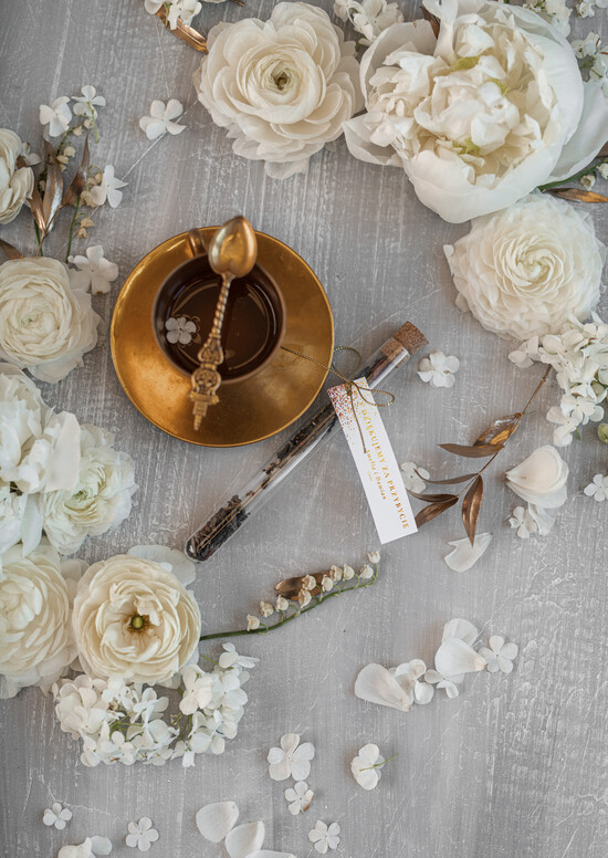 Fiolki i Saszetki Kawa i Herbata Fiolki ślubne podziękowania dla gości w formie smakowitej kawy    12/Glz3/fiolka