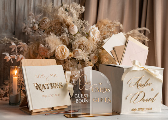 Pudełko na koperty  glamour zestaw na ślub kopertówka i księga wpisów gości, welurowy zestaw pudełko na koperty pamiątkowa księg 01/velecry/koprZes