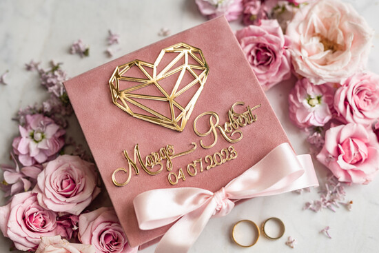 Pudełka Szkatułki na Obrączki glamour welurowe pudełeczko na obrączki, wasze imiona i data ślubu, ekskluzywne pudełko na obrączki, welurow 13/pudvel/szk