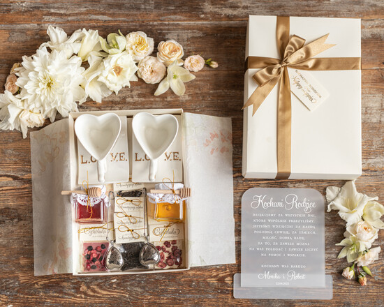 Prezenty, Podziękowania dla Rodziców zestawy prezentowe kubki filiżanki podziękowania dla rodziców na wesele, filiżanki z dedykacją dla Rodziców 07/BOXfilD/Rodzice