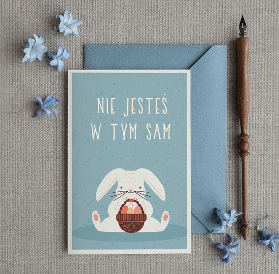 Kartki Wielkanocne kartki wielkanocne      kartki Wielkanocne personalizowana kartka na Wielkanoc  45/wielkanoc/ksww