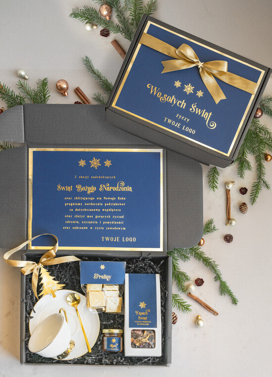 Prezenty oferta dla Firm kubki, filiżanki, kubki termiczne kosze prezentowe dla firm, prezenty biznesowe z filiżanką z kawą i herbatą, upominki na święta dla p 02/czNieb/swieta