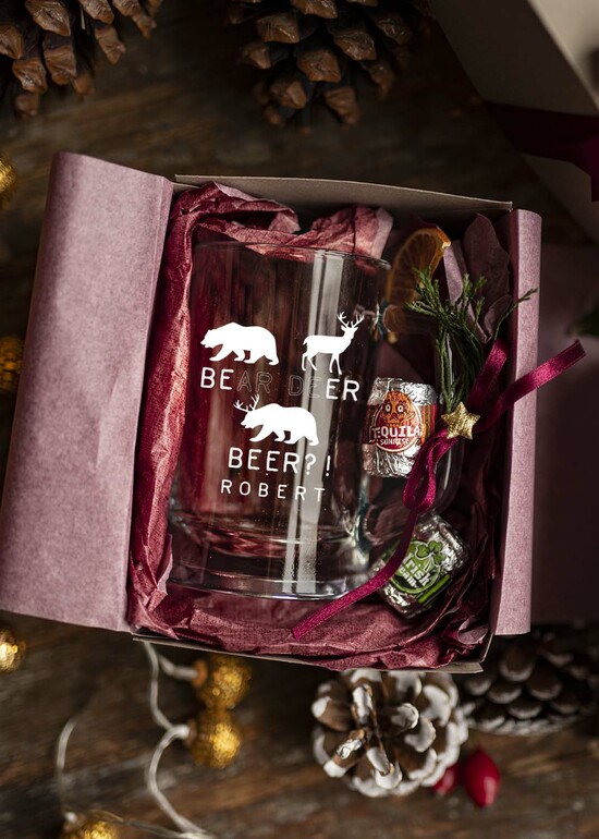 prezenty dla niego zestaw do piwa wina Pomysł na Prezent dla Chłopaka Presonalizowany Kufel - Praktyczny Prezent dla męża Piwosza - Grawero 02/kufel/KFL