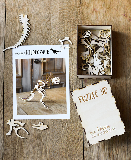 prezenty dla niego Puzzle, drewniane skrzynie, skarbonki pomysły na prezenty świąteczne dla męża puzzle drewniane do złożenia     03/puzzle3D/PZL