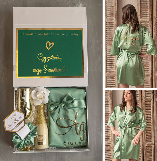 Prezenty dla świadków boxy prezentowe dla Świadkowej, prośba o świadkowanie  czy zostaniesz moją świadkową pomysł na prezent dla świadkowej, Box prezentowy dla świadkowej z mięt 13/boxNowSz/swiadkowa