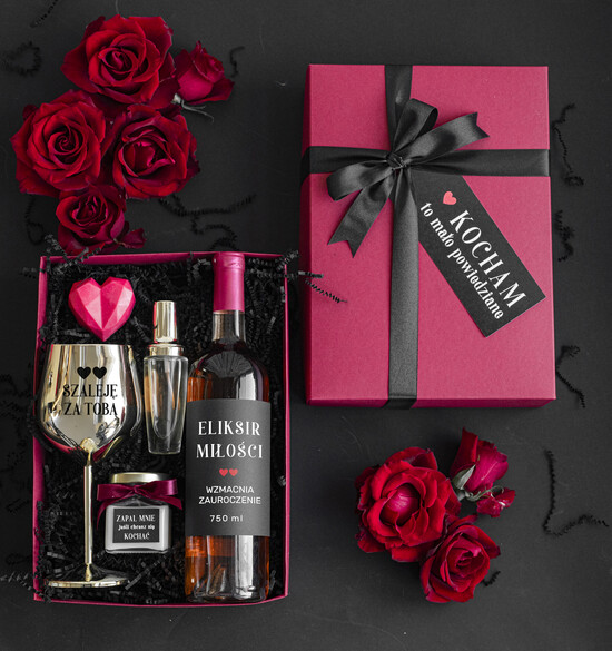Walentynki prezent na walentynki dla Niej  Prezent z okazji Walentynek, co dać dziewczynie na Walentynki, Walentynkowy prezent dla żony, box Wa 03/NowW/Walentynki