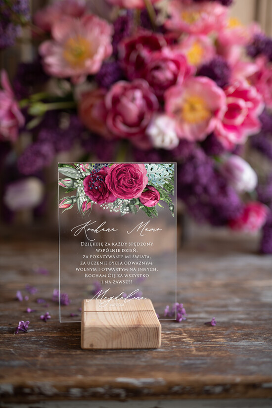 Prezenty dla Mamy kartki i magnesy na lodówkę z życzeniami  prezent ręcznie robiony z okazji dnia mamy kartka w pudełku na dzień matki    19/MamaPUD/DLAMAMY