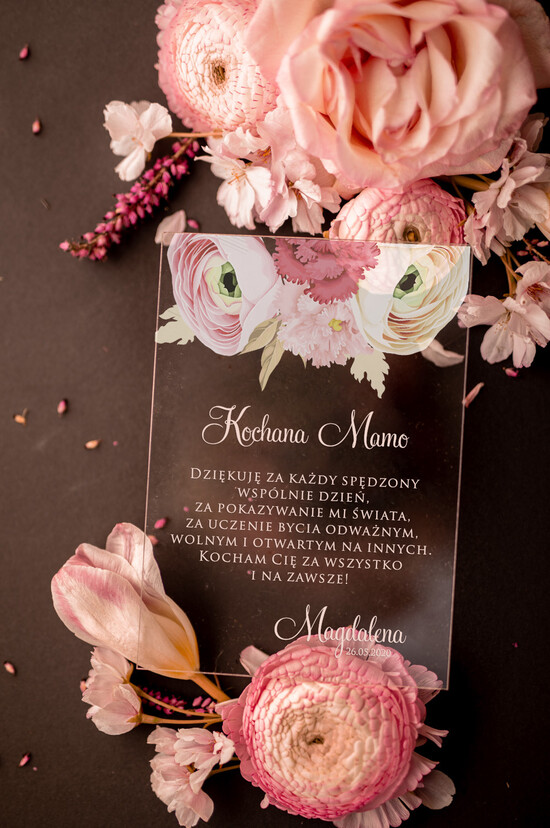 Prezenty dla Mamy kartki i magnesy na lodówkę z życzeniami  piękny prezent na dzień matki pudełko kartka dla mamy    10/MamaPUD/DLAMAMY