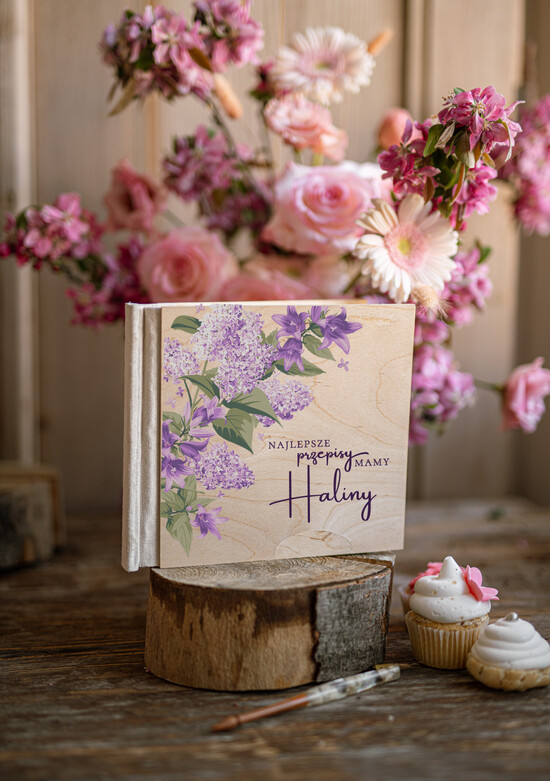 Prezenty dla Mamy notes, książki na przepisy cudowny prezent na dzień matki zeszyt na przepisy dla mamy    05/przepisnik/DLAMAMY