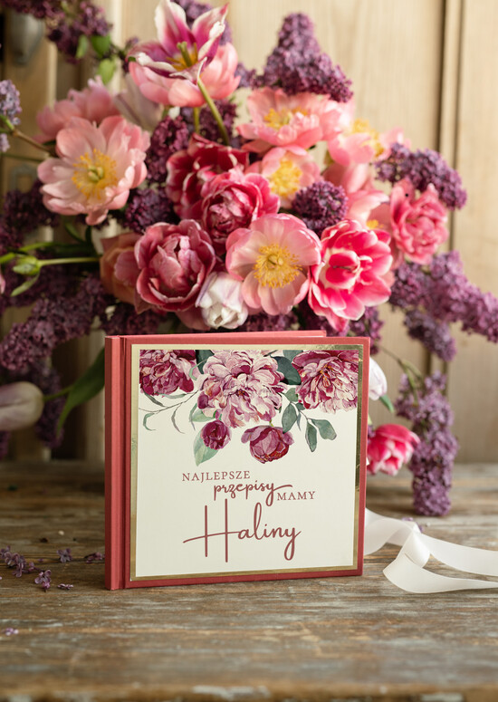 Prezenty dla Mamy notes, książki na przepisy wyjątkowy prezent na dzień mamy 13/przepisnik/DLAMAMY