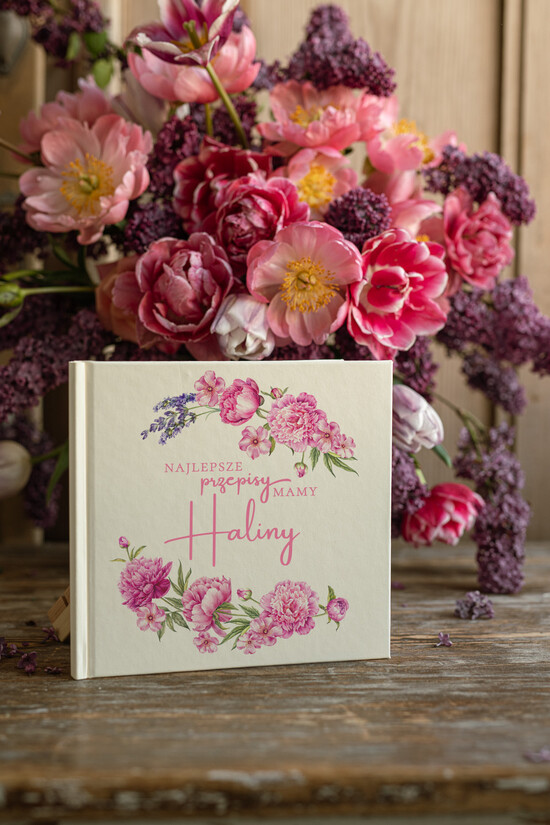 Prezenty dla Mamy notes, książki na przepisy imienny prezent na dzień matki książka na przepisy  11/przepisnik/DLAMAMY