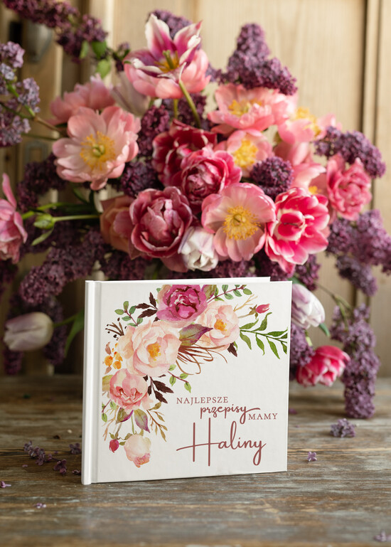 Prezenty dla Mamy notes, książki na przepisy pomysł na prezent na dzień mamy 12/przepisnik/DLAMAMY