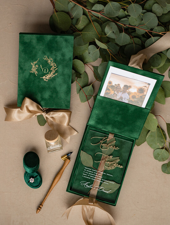 Zaproszenia dla Rodziców  zaproszenia dla Rodziców  welurowe pudełko dla rodziców zaproszenia dla rodziców wyjątkowe zaproszenia dla mamy na ślub zapros 04/velR/zr