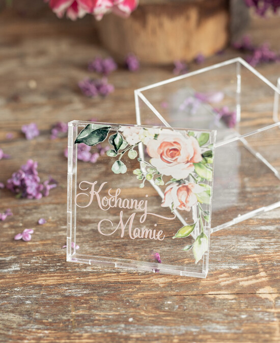 Prezenty dla Mamy biżuteria, pudełka, szkatułki na biżuterie  pomysł na prezent na dzień mamy 01/pudpleksa/DLAMAMY