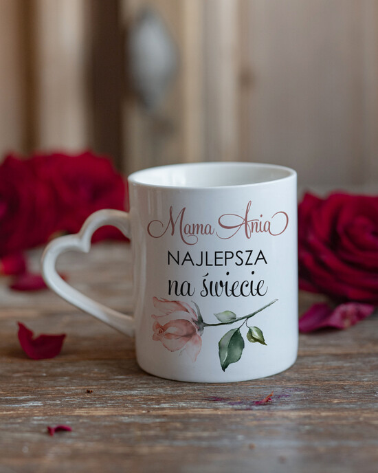 Prezenty dla Mamy Gadżety, Bluzy, Koszulki personalizowany kubek pomysł na prezent na dzień mamy  upominek na urodziny dla Mamy   09/kubek/DLAMAMY