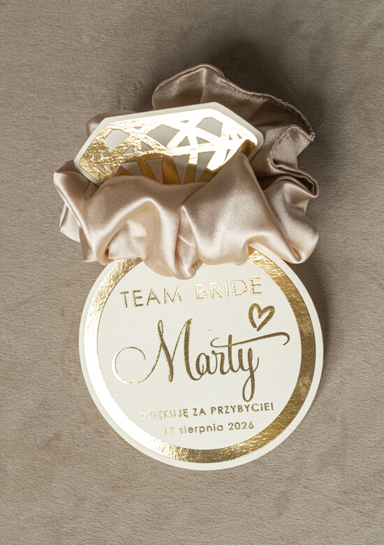 wieczór Panieński podziękowania za wieczór panieński gumka do włosów prezent na wieczór panieński, Scrunchies podziękowania za wieczór panieński, upomine 09/gumka/WP