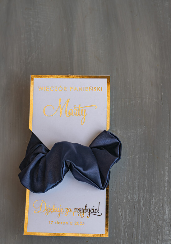 wieczór Panieński podziękowania za wieczór panieński gumka do włosów prezent na wieczór panieński, Scrunchies podziękowania za wieczór panieński, upomine 07/gumka/WP