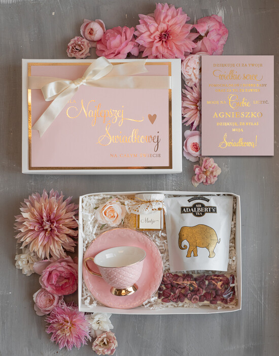 Prezenty dla świadków podziękowania dla świadkowej Ślubne Podziękowania dla Świadkowej i Druhny  Podziękowanie dla Świadkowej, pomysły na prezent dla ś 14/boxFn/podzSW