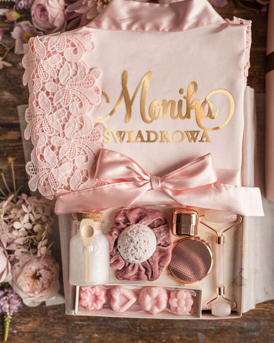 Prezenty dla świadków podziękowania dla świadkowej Ślubne podziękowanie za świadkowanie pomysł na prezenty dla świadkowej lub druhny 08/boxSZLkorD/podzSW