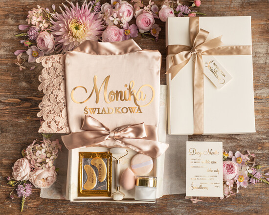 Prezenty dla świadków podziękowania dla świadkowej Ślubne podziękowania za świadkowanie pomysł na prezent dla świadkowej lub druhny 14/boxSZLkorD/podzSW