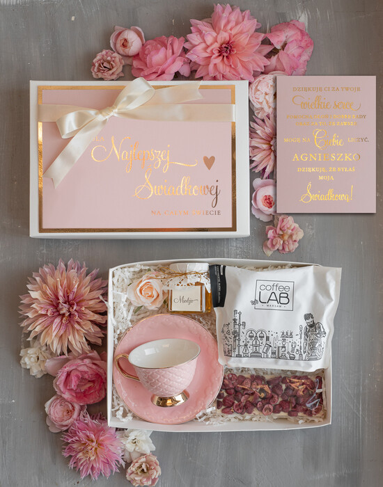 Prezenty dla świadków podziękowania dla świadkowej Ślubne Podziękowania dla Świadkowej i Druhny  Podziękowanie dla Świadkowej, pomysły na prezent dla ś 09/boxFn/podzSW