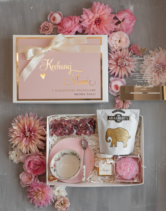 Prezenty, Podziękowania dla Mamy  zestawy z kubkiem lub filiżanką   Co kupić Mamie w prezencie na podziękowanie na weselu, fajne pomysły na prezent dla Mamy, podziękowa 10/boxFn/Mama