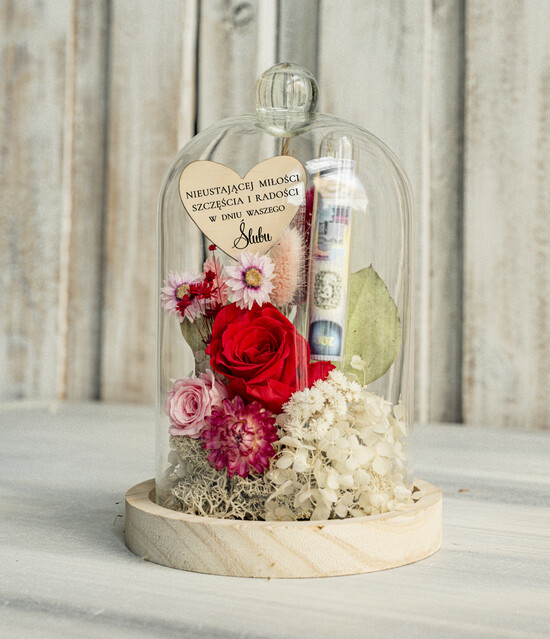  Prezenty dla Młodej Pary  flowerbox, kartki z życzeniami, pudełka na prezenty Pudełko na pieniądze, Pamiątka Ślubu flowerbox prezent ślubny dla Pary Młodej, w co zapakować pienią 06/fboxSzMinN/MPara