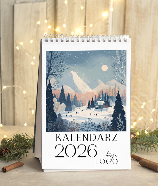 Prezenty oferta dla Firm kalendarze  Prezenty firmowe upominki biznesowe kalendarz stojący A5, prezent dla pracowników dla klientów kalen 05/kalendarzS/swieta