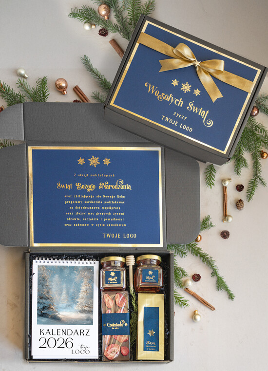 Prezenty oferta dla Firm kalendarze  Prezenty świąteczne dla klientów zestaw z kalendarzem, Upominek biznesowy terminarz z Logo firmy , P 05/kalendarzNm/swieta