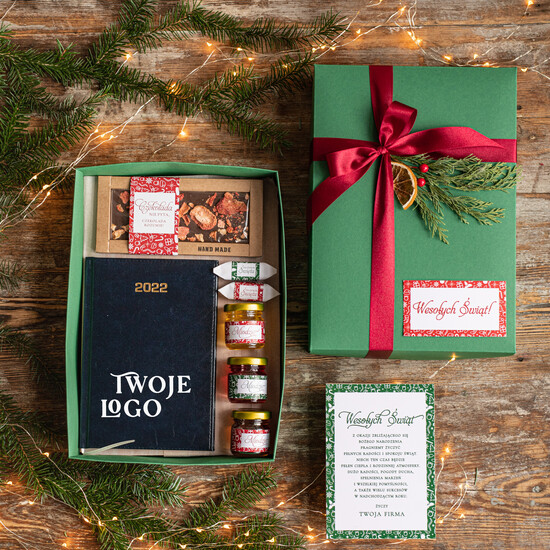 Prezenty oferta dla Firm kalendarze  Prezenty świąteczne dla klientów zestaw z kalendarzem A5 Prezenty Kalendarz z Logo firmy , Prezent f 01/kalendarzD/swieta