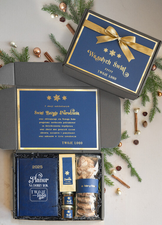 Prezenty oferta dla Firm kalendarze  Prezenty świąteczne dla klientów zestaw z kalendarzem, Upominek biznesowy terminarz z Logo firmy , P 01/TreminarzdNm/swieta