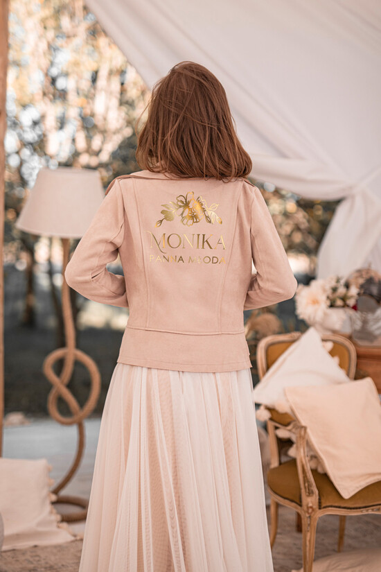 Panna Młoda  naklejki  złota naklejka na szlafrok, kurtkę dla Panny Młodej, napis na sesję zdjęciową Panna Młoda, różne kol 03/naklejka/PannaMłoda