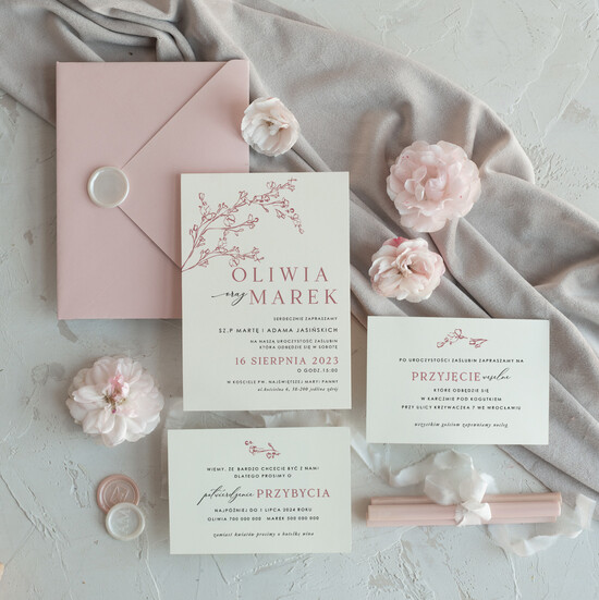 Zaproszenia ślubne Proste i Nowoczesne  minimalistyczne zaproszenia ślubne, proste zaproszenia na ślub i wesele, proste zaproszenia slubne,  21/Now/z