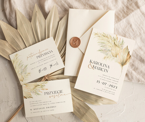 Zaproszenia ślubne Proste i Nowoczesne  proste zaproszenia slubne, minimalistyczne zaproszenia na ślub z grafiką, delikatne zaproszenia ślub 31/Now/z