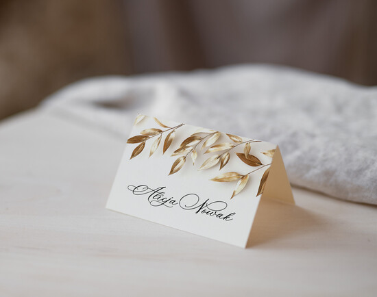Winietki Nowoczesne prosta forma  ręcznie robione winietki ślubne wizytówki dla gości weselnych, delikatne winietki na stoły weselne,  02/kieszWs/w25