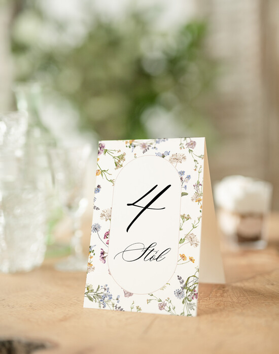 Numery na stół Nowoczesne prosta forma  Eleganckie numerki na stół weselny, numeracja stołów weselnych, proste i delikatne numerki na stoły  01/nKal/nrS25