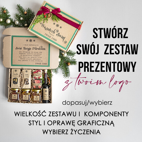 Prezenty oferta dla Firm skomponuj własny zestaw prezentowy zestaw świąteczny od firm z wybranymi produktami, prezenty biznesowe z logo firmy, eleganckie zestaw 00/WzP/swieta