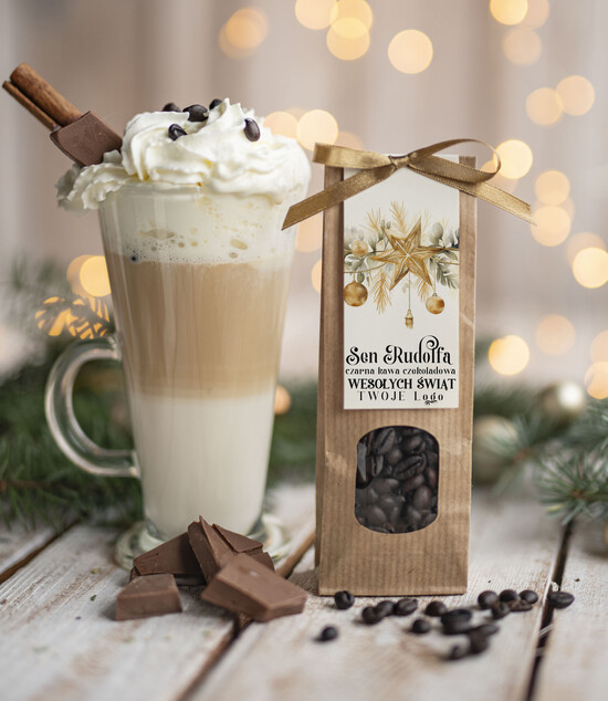 drobne prezenty dla firm HERBATA KAWA Drobne prezenty dla firm na boże narodzenie kawa czekoladowa, drobne upominki na święta dla pracowni 12/MKJ/UKAWACz