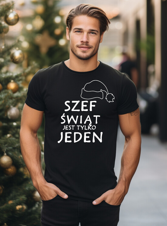 śmieszne koszulki  świąteczne - pod choinkę śmieszne koszulki na prezent dla chłopaka pod choinkę, Tshirt koszulka na prezent bożonarodzeniowy d 08/koON/koszSW