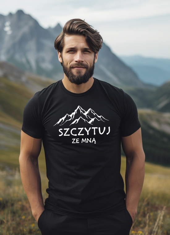 śmieszne koszulki  góry, las góry wołają koszulka na prezent dla chłopaka milosnika gór, Tshirt koszulka na prezent dla taty góro 06/t-shGóry/KoszON