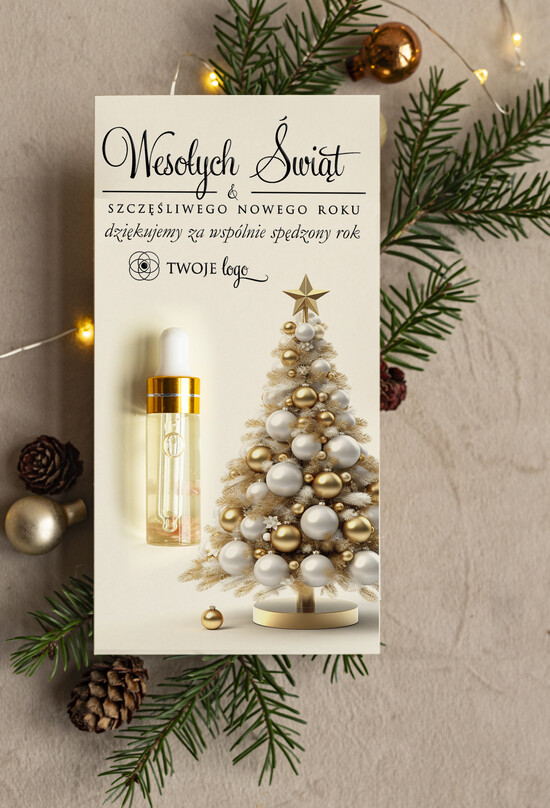 Drobne prezenty kosmetyczne olejek do paznokci  olejek do paznokci podziękowania dla klientki prezent od stylistki dla klientek, upominek  bożonarod 03/olpaz/xmasDpBty