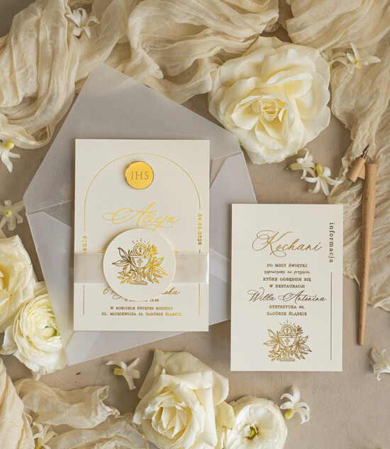 Zaproszenia na Komunię dla Dziewczynki dziewczynka  delikatne zaproszenie Komunijne, eleganckie zaproszenia na Komunię , Złote Zaproszenia na Komunię dl 01/tagWs/Komunia