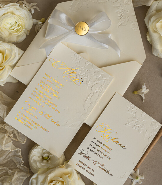 Zaproszenia na Komunię dla Dziewczynki dziewczynka    Eleganckie zaproszenia komunijne dla dziewczynki, zaproszenia na komunię z tłoczeniem, złote zapro 01/tloWs/Komunia