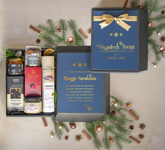 Prezenty oferta dla Firm Premium selection wytrawne kosze prezentowe dla firm, męskie prezenty biznesowe dla firm, upominki na święta dla praco 04/BoxŚWtr/swieta