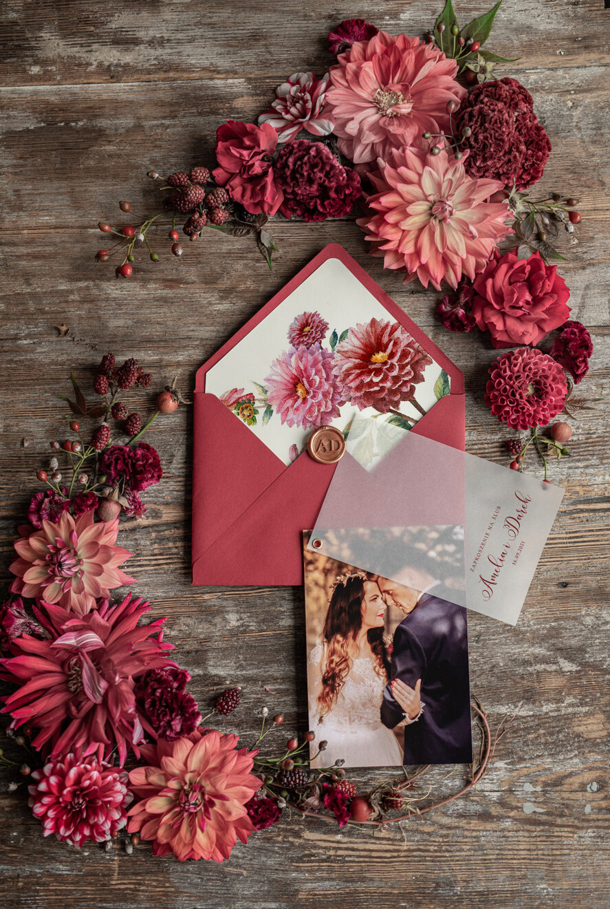 Zaproszenia ślubne Ze zdjęciem  nietypowe zaproszenia weselne fotozaproszenia Wasze zdjęcie 1