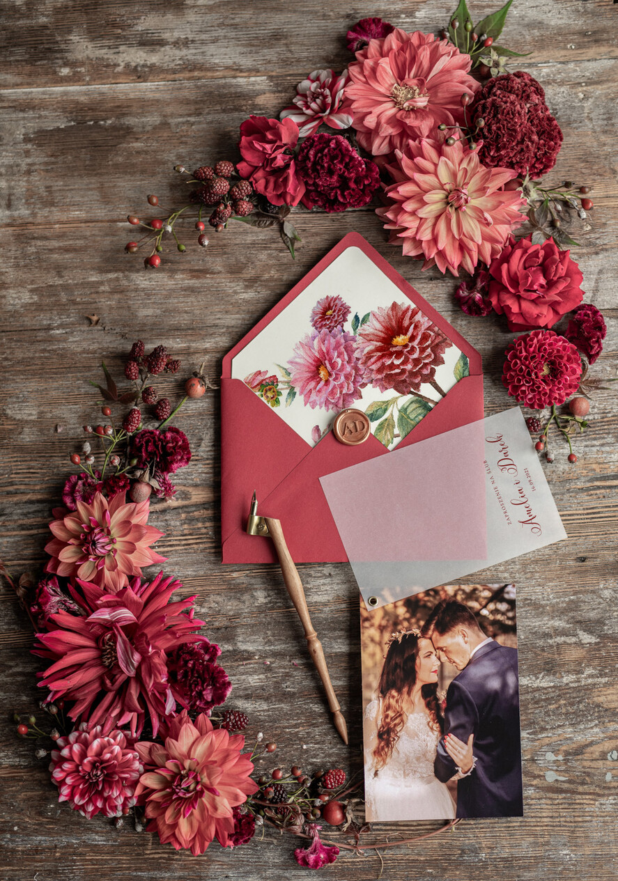 Zaproszenia ślubne Ze zdjęciem  nietypowe zaproszenia weselne fotozaproszenia Wasze zdjęcie 2