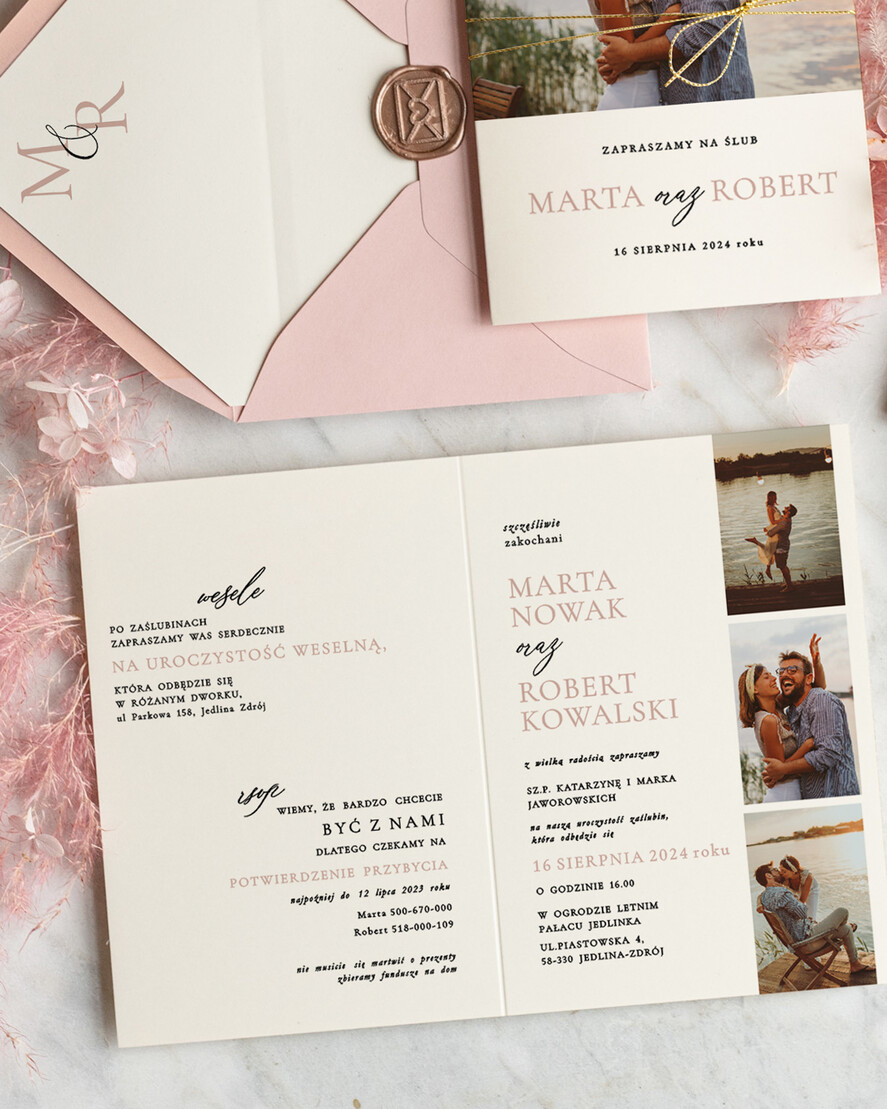 Zaproszenia ślubne Ze zdjęciem  nowoczesne zaproszenia na ślub, zaproszenia ślubne ze zdjęciem2