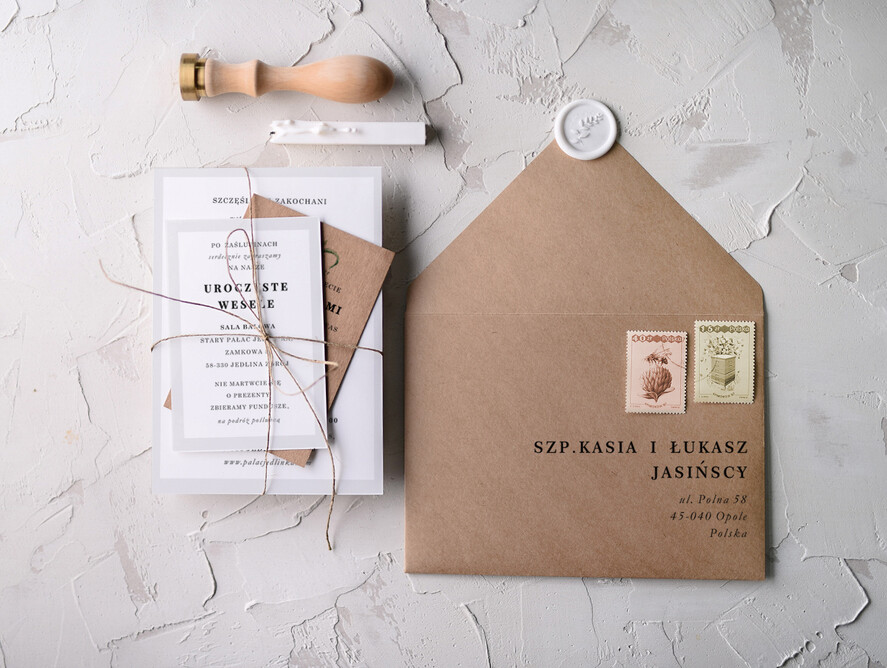 Zaproszenia ślubne Natura Proste Zaproszenia Ślubne Lilie Zaproszenia na Ślub Rustykalne Minimalistyczne Zaproszenie na Ślub Białe Lilie1